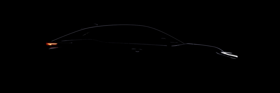 Toyota-elektrisch-coupemodel-zijaanzicht-silhouette-teaser